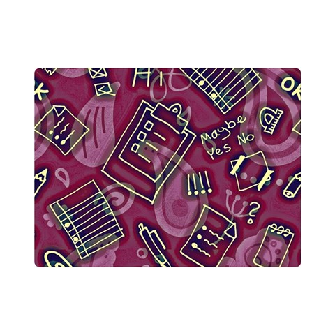 Abstract Art Pattern Design Background Premium Plush Fleece Blanket (Mini) from ArtsNow.com 35 x27  Blanket Front