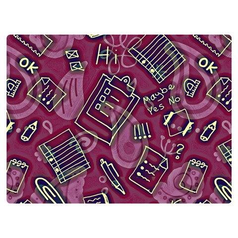 Abstract Art Pattern Design Background Premium Plush Fleece Blanket (Extra Small) from ArtsNow.com 40 x30  Blanket Front