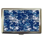 Blue, Camouflage, Cool, Navy, New, Pattern Cigarette Money Case