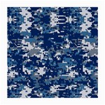 Blue, Camouflage, Cool, Navy, New, Pattern Medium Glasses Cloth