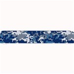 Blue, Camouflage, Cool, Navy, New, Pattern Small Bar Mat