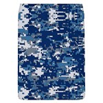 Blue, Camouflage, Cool, Navy, New, Pattern Removable Flap Cover (L)