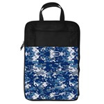 Blue, Camouflage, Cool, Navy, New, Pattern Foldable Shoe Storage Bag