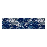 Blue, Camouflage, Cool, Navy, New, Pattern Banner and Sign 4  x 1 