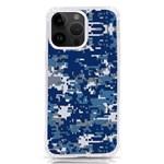 Blue, Camouflage, Cool, Navy, New, Pattern iPhone 14 Pro Max TPU UV Print Case