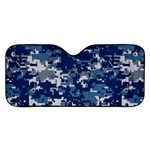 Blue, Camouflage, Cool, Navy, New, Pattern Car Windshield Sunshade