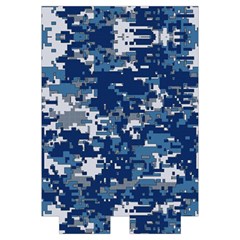 Blue, Camouflage, Cool, Navy, New, Pattern Automatic Folding Umbrella with Case (Large) from ArtsNow.com Case