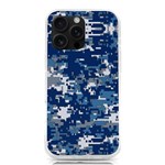 Blue, Camouflage, Cool, Navy, New, Pattern iPhone 16 Pro Max TPU UV Print Case