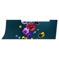 Falling Flowers, Art, Coffee Cup Men s Side Zip Front Pouch Ski And Snowboard Bib Pants	 from ArtsNow.com Waistband Left