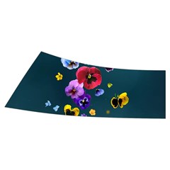 Falling Flowers, Art, Coffee Cup Men s Side Zip Front Pouch Ski And Snowboard Bib Pants	 from ArtsNow.com Waistband Back Right