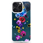 Falling Flowers, Art, Coffee Cup iPhone 15 Pro Max TPU UV Print Case