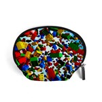 Falling Lego Bricks, Desenho, Fall, Games Accessory Pouch (Small)