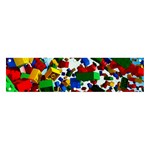 Falling Lego Bricks, Desenho, Fall, Games Banner and Sign 4  x 1 