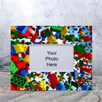 Falling Lego Bricks, Desenho, Fall, Games White Tabletop Photo Frame 4 x6 