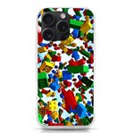 Falling Lego Bricks, Desenho, Fall, Games iPhone 15 Pro TPU UV Print Case