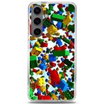 Falling Lego Bricks, Desenho, Fall, Games Samsung Galaxy S24 6.2 Inch TPU UV Case