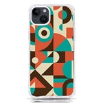 Retro Colorful Background, Retro Abstraction iPhone 14 Plus TPU UV Print Case