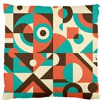 Retro Colorful Background, Retro Abstraction 18  Baby Flannel Cushion Case (Two Sides)