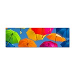 Umbrella, Colorful, Positive, Sky, Rainbow Sticker Bumper (10 pack)