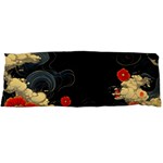 Korean Art Flowers Asian Pattern One Side Body Pillow Cases