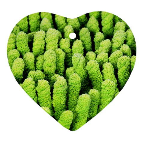 Microfibre cloth Ornament (Heart) from ArtsNow.com Front