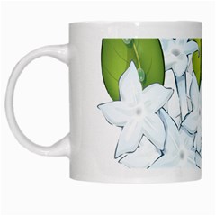 flower037 White Mug from ArtsNow.com Left