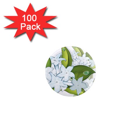 flower037 1  Mini Magnet (100 pack)  from ArtsNow.com Front