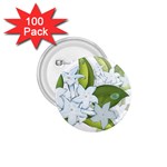 flower037 1.75  Button (100 pack) 