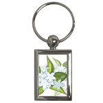 flower037 Key Chain (Rectangle)