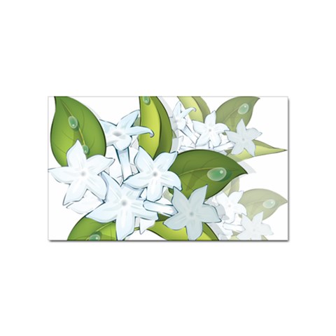 flower037 Sticker Rectangular (10 pack) from ArtsNow.com Front