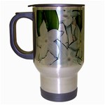 flower037 Travel Mug (Silver Gray)