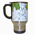 flower037 Travel Mug (White)