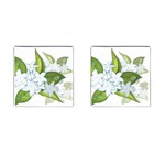 flower037 Cufflinks (Square)