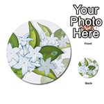 flower037 Multi-purpose Cards (Round)