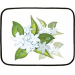 flower037 Mini Fleece Blanket(Two Sides)