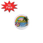 Aloha 1  Mini Button (10 pack) 