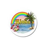 Aloha Magnet 3  (Round)