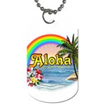 Aloha Dog Tag (One Side)