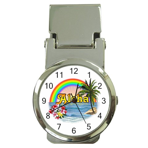 Aloha Money Clip Watch from ArtsNow.com Front