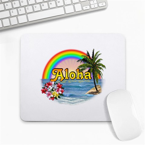 Aloha Large Mousepad from ArtsNow.com Front