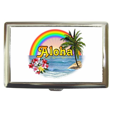 Aloha Cigarette Money Case from ArtsNow.com Front