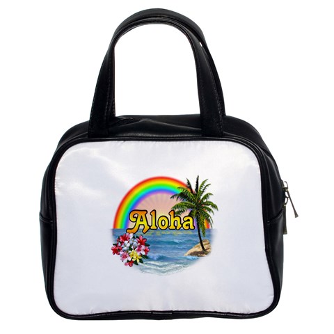 Aloha Classic Handbag (Two Sides) from ArtsNow.com Front