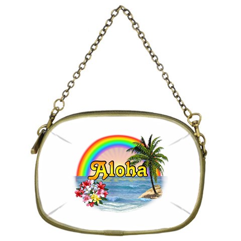 Aloha Cosmetic Bag (One Side) from ArtsNow.com Front