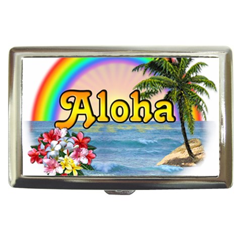 Aloha Cigarette Money Case from ArtsNow.com Front