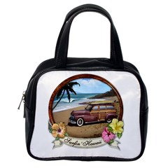 Surfin  Hawaii Classic Handbag (Two Sides) from ArtsNow.com Back