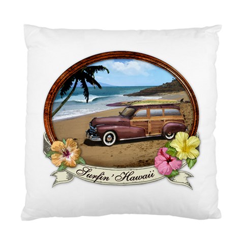 Surfin  Hawaii Cushion Case (Two Sides) from ArtsNow.com Front