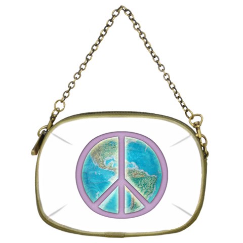 Peace Cosmetic Bag (Two Sides) from ArtsNow.com Back