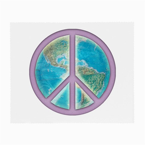 Peace Glasses Cloth (Small, Two Sides) from ArtsNow.com Front