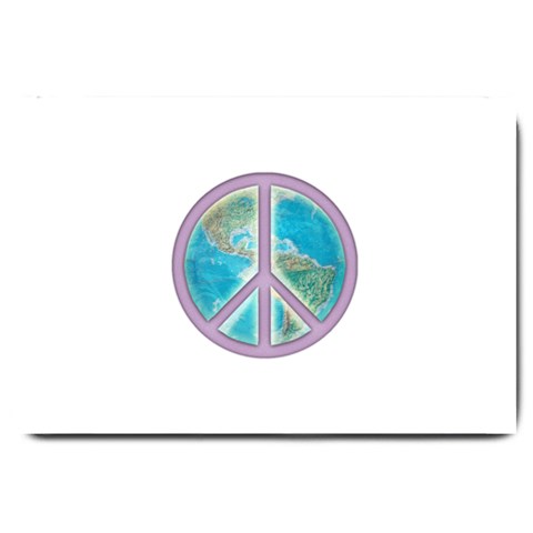 Peace Large Doormat from ArtsNow.com 30 x20  Door Mat