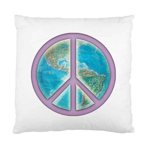 Peace Cushion Case (One Side) from ArtsNow.com Front